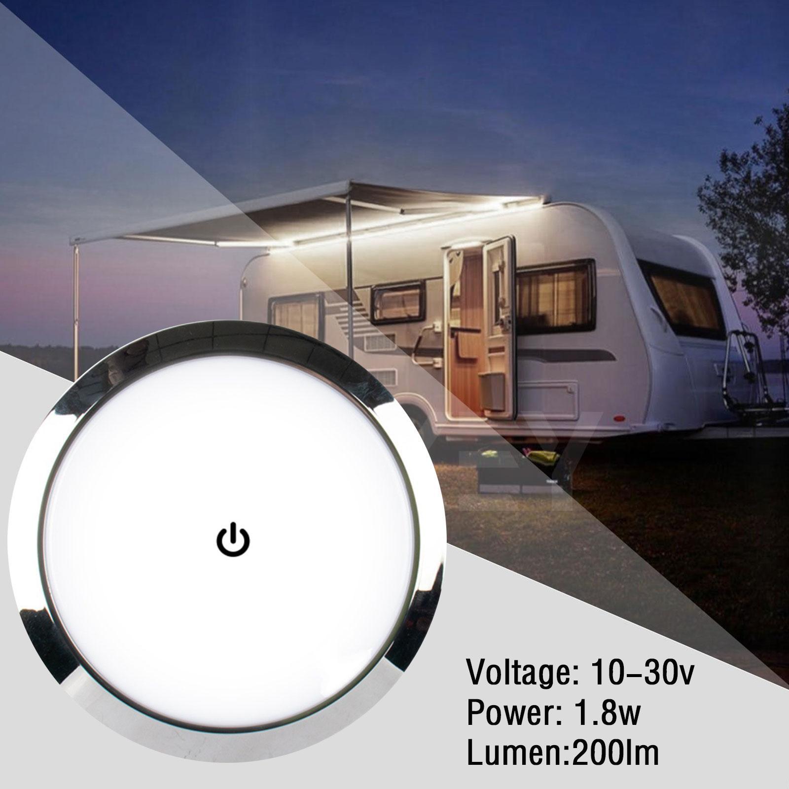 RV 실내 천장 LED 조명 스위치 포함 5W 12V/ - Light Switch 리뷰 및 가격