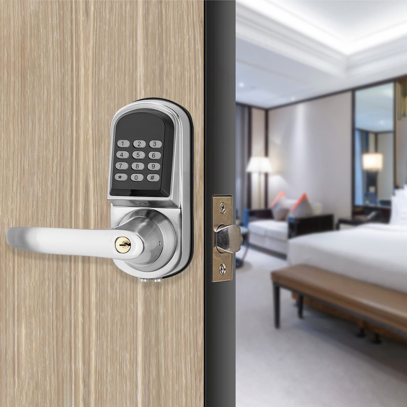 고품질 아연 합금 핸들형 콤비네이션 잠금장치 TTloc - Door Handle 리뷰 및 가격