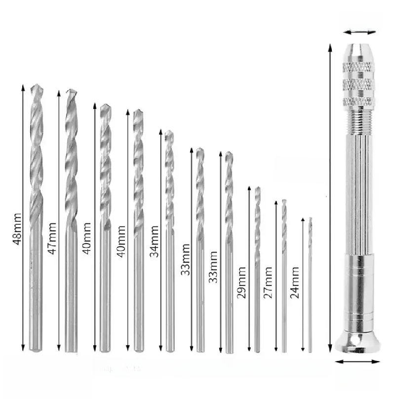 0.8-3.0mm 미니 핸드 드릴 목공 도구 드릴링 로 - Drill Bits 리뷰 및 가격