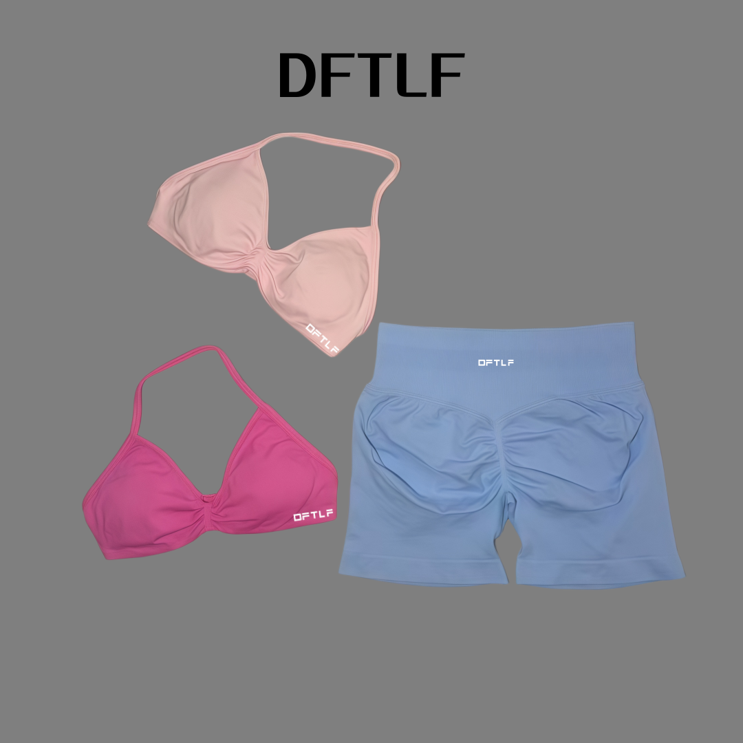 2피스 DFTLF 임팩트 짐 세트 여성 요가 스포츠 브 - Wallpaper 리뷰 및 가격