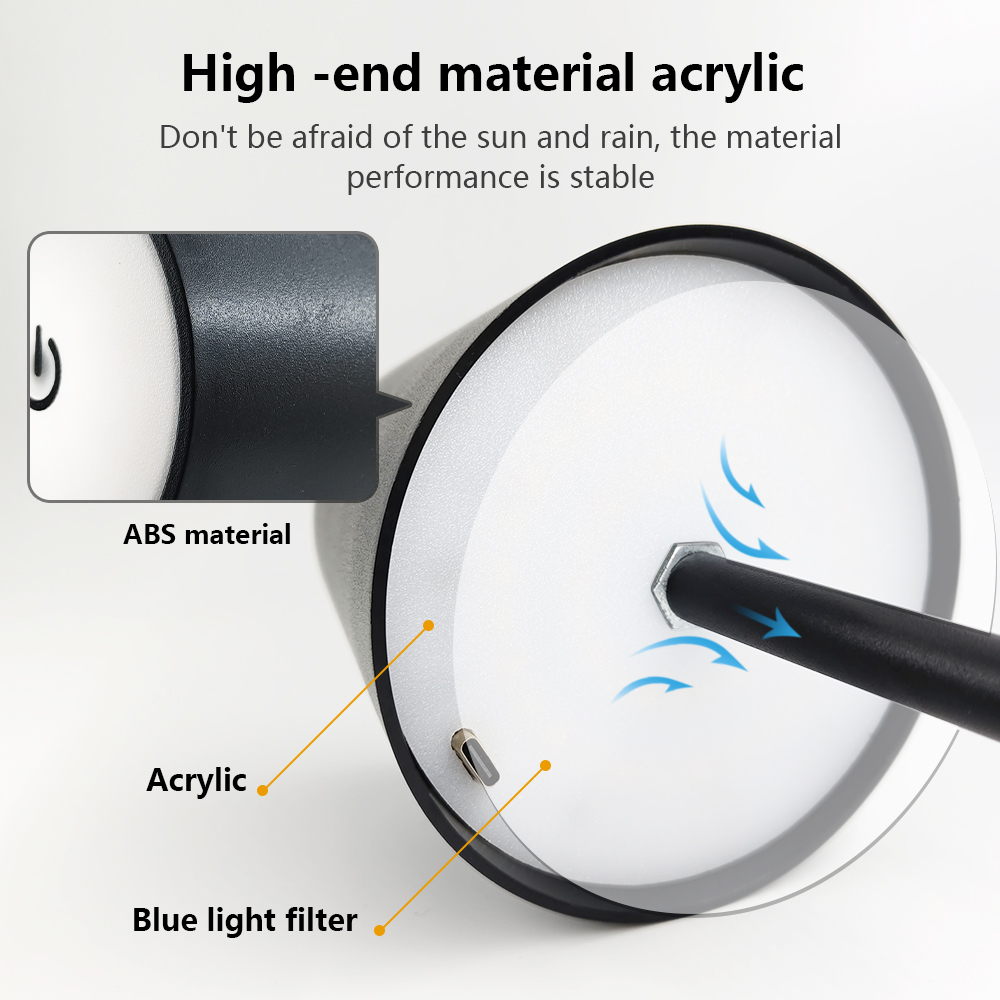 LED 충전식 책상 조명 무선 테이블 램프 무단계 디밍 - Light Switch 리뷰 및 가격